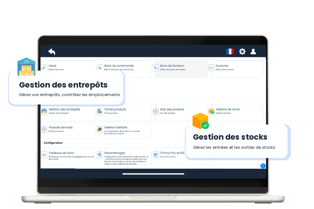 CSMART WMS Stock et Logistique